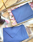 Riwalenn - Lot de 25 enveloppes  bleu marine - artisaire - amazon - cultura - etsy