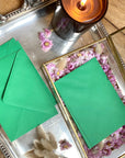 Riwalenn - Lot de 25 enveloppes  vert  - artisaire - amazon - cultura - etsy