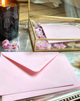 Riwalenn - Lot de 25 enveloppes  rose  - artisaire - amazon - cultura - etsy